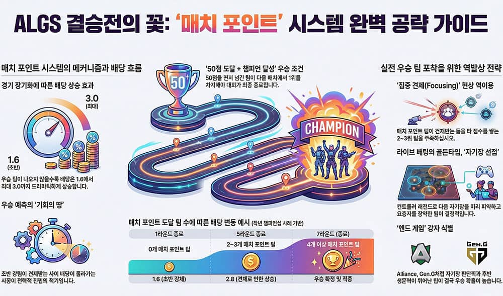 ALGS 매치 포인트 시스템 공략 가이드