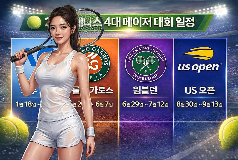 2026 테니스 그랜드슬램 코트별 베팅 전략