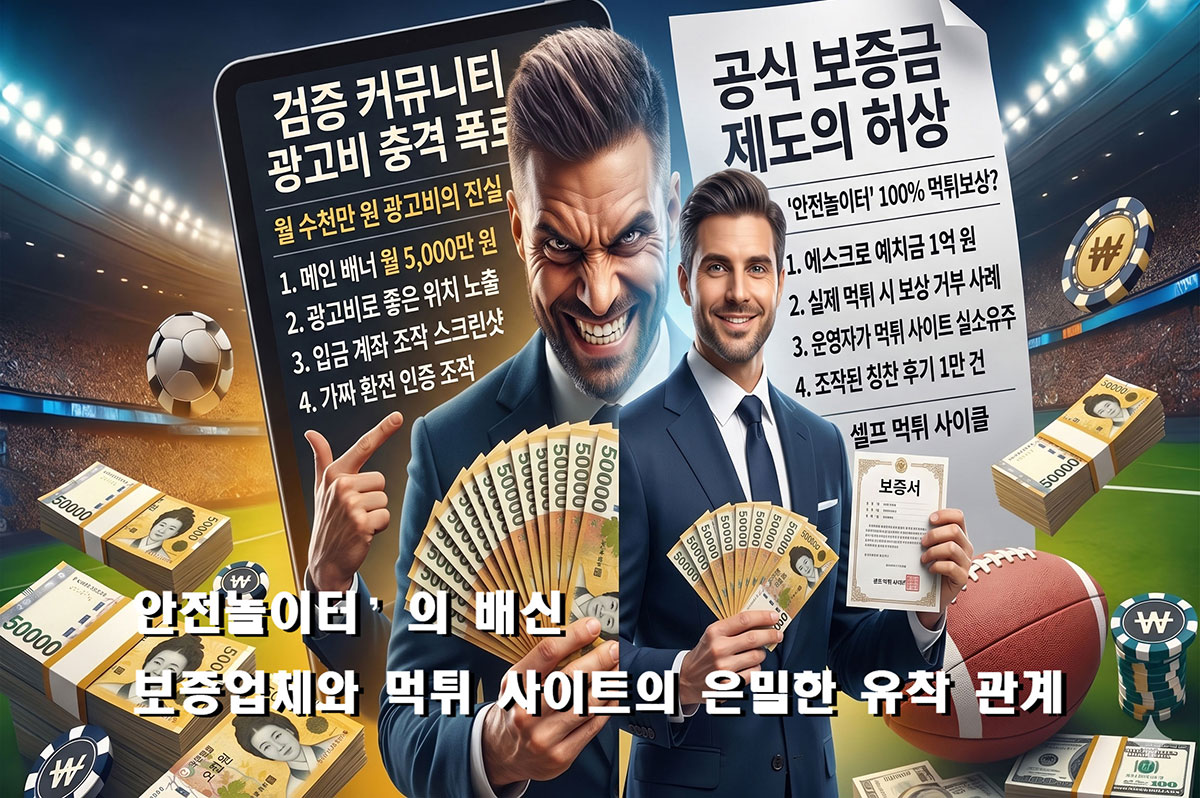 안전놀이터의  배신