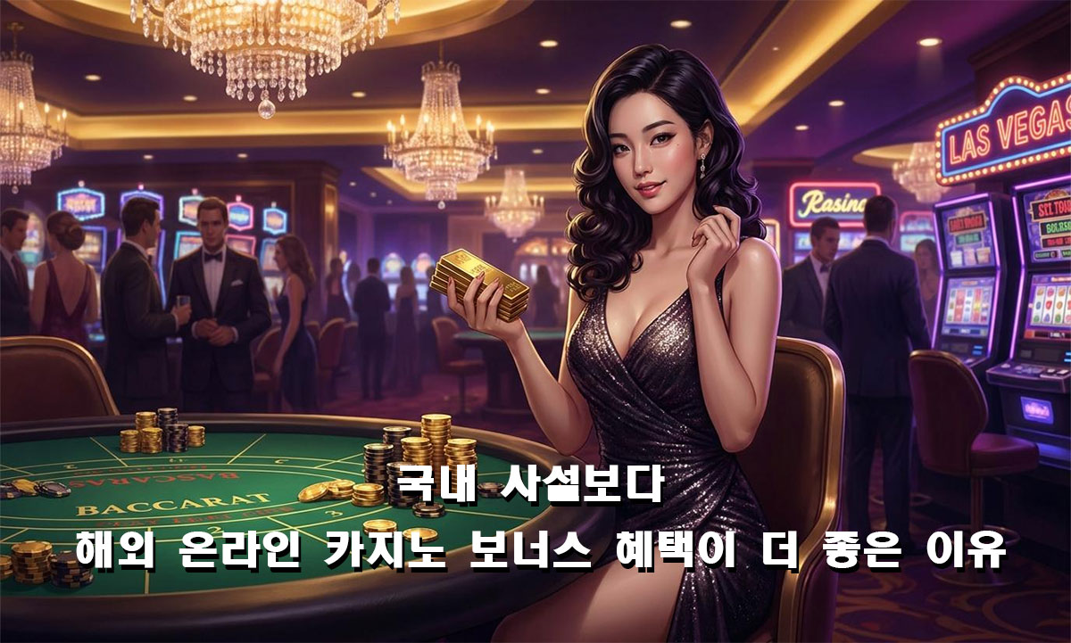 해외 온라인 카지노 보너스