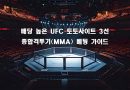 UFC 토토사이트 선택 기준