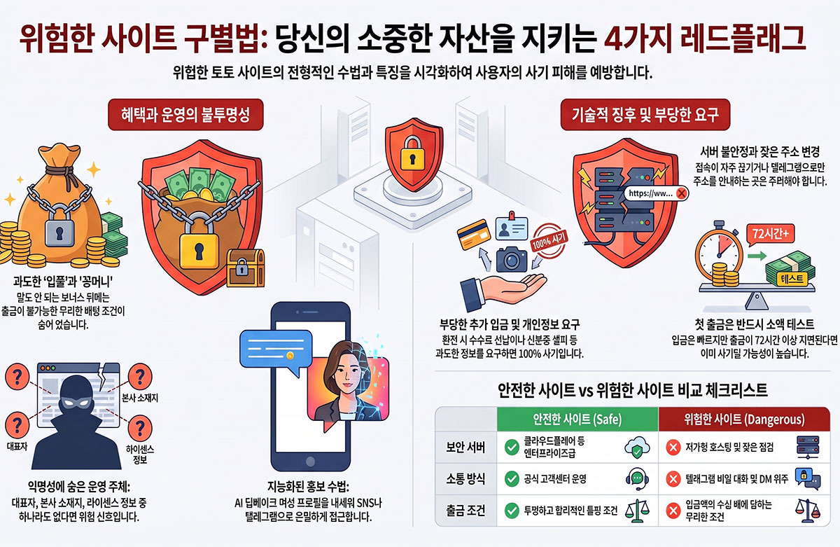 위험한 토토사이트 구별법
